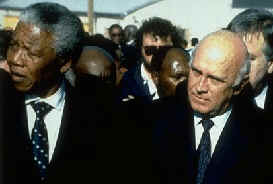 Mandela und de Klerk